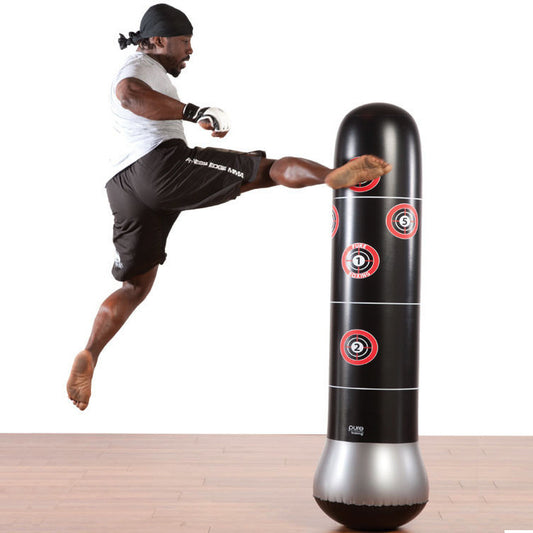 Saco de Boxeo Hinchable DAILYRUN | Torre Inflable para Entrenamiento en Casa