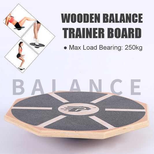 Tabla de Equilibrio Octagonal DAILYRUN | Madera, Yoga, Fitness y Entrenamiento de Balance