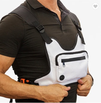 Bolsa Peto Fitness DAILYRUN | Chaleco Portaobjetos Running y Deporte