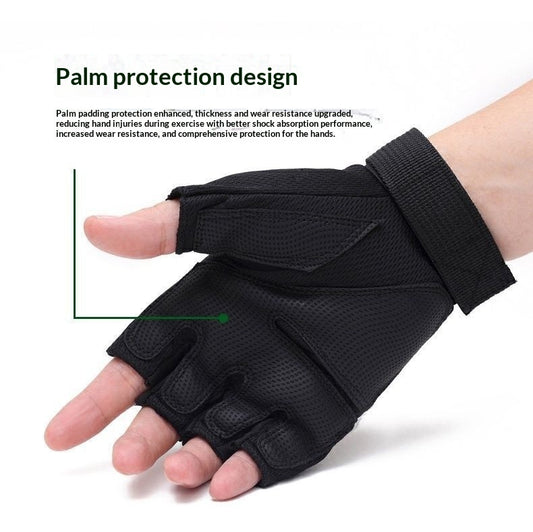 Guantes de Medio Dedo DAILYRUN | Fitness, Ciclismo y Outdoor Antideslizantes