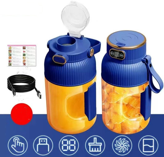 Licuadora Portátil Multifunción DAILYRUN | Exprimidor Eléctrico 65W 1200ml