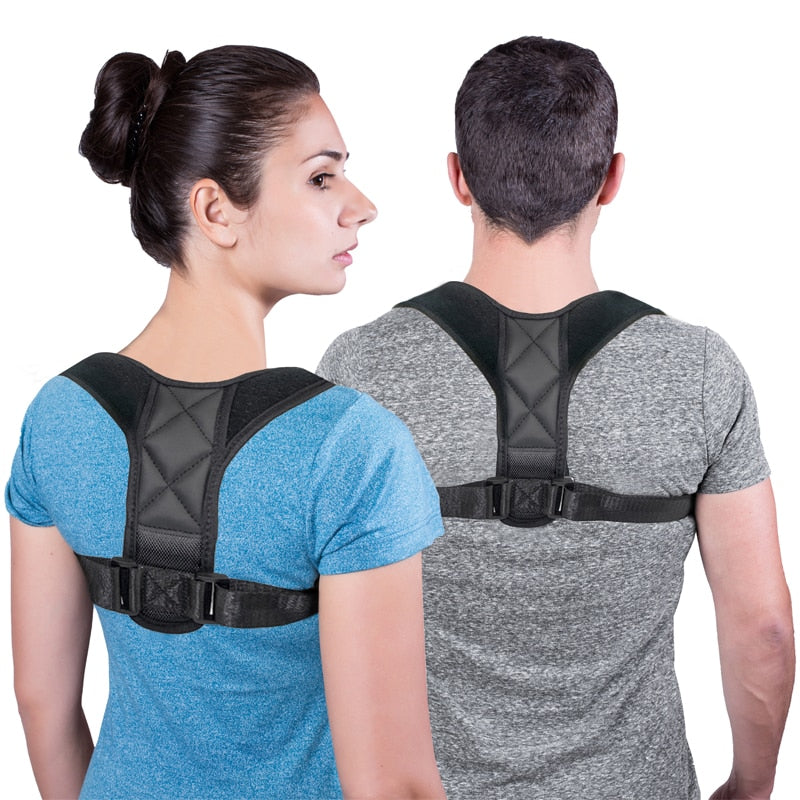 Corrector de Postura Clavicular DAILYRUN | Soporte Lumbar y Espalda Ajustable