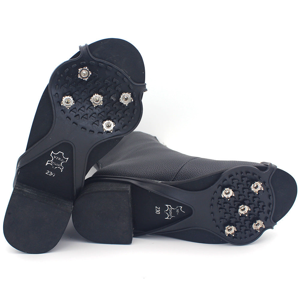 Crampones Antideslizantes para Nieve DAILYRUN | 5 Dientes Senderismo y Escalada