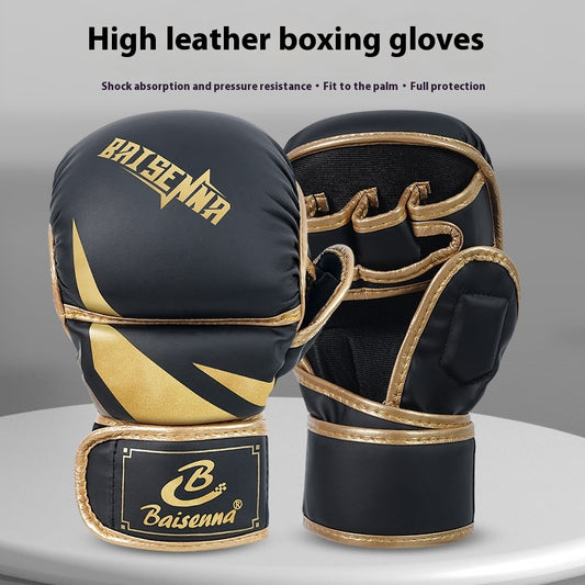 Guantes de Boxeo PU para Saco y Sanda — Adulto y Niño