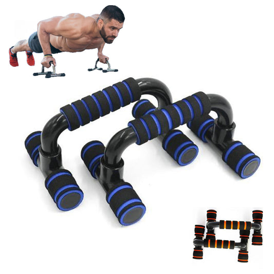 Barra de Flexiones en H DAILYRUN | Agarre Ergonómico y Máxima Estabilidad
