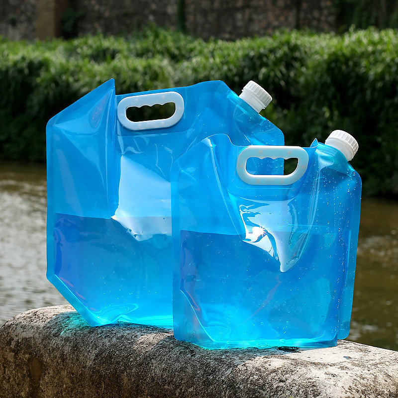 Bolsa de Agua Plegable para Camping y Senderismo — 5L y 10L