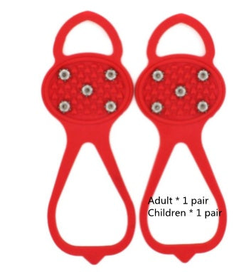 Crampones Antideslizantes para Nieve DAILYRUN | 5 Dientes Senderismo y Escalada