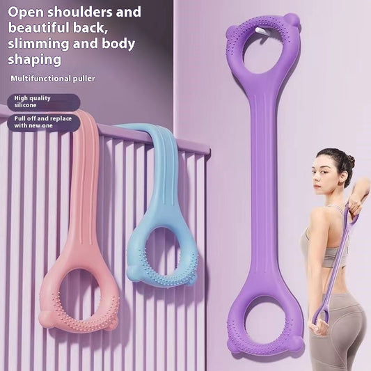 Expansor de Pecho Elástico en Forma de 8 — Yoga, Pilates y Fitness