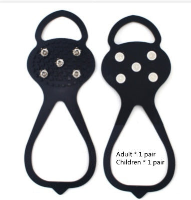 Crampones Antideslizantes para Nieve DAILYRUN | 5 Dientes Senderismo y Escalada