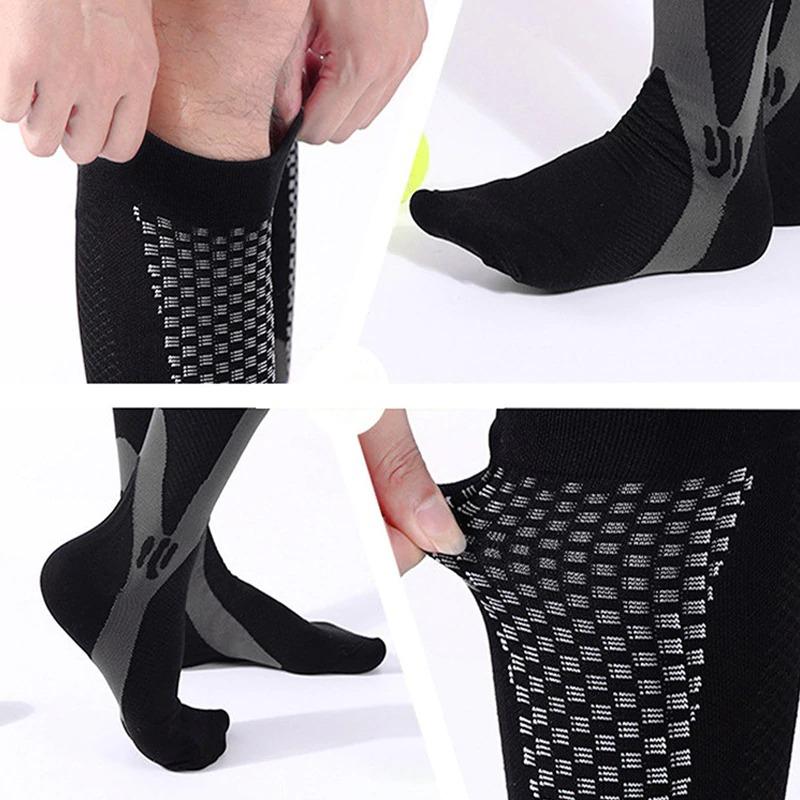 Calcetines de Compresión DAILYRUN | 20-30 mmHg para Running, Ciclismo y Uso Diario