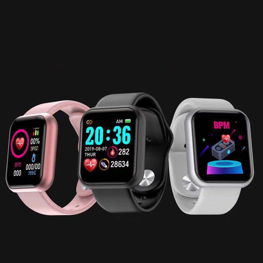 Pulsera Inteligente Y68 Bluetooth — Monitor de Salud y Actividad
