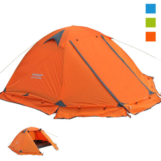 Tienda de Campaña Doble DAILYRUN | Postes de Aluminio Antiventisca Impermeable 3000MM