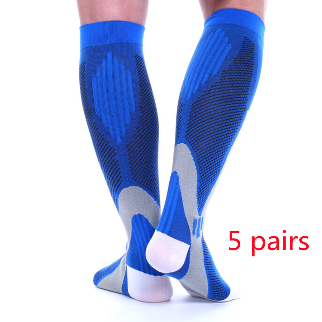 Calcetines de Compresión DAILYRUN | 20-30 mmHg para Running, Ciclismo y Uso Diario