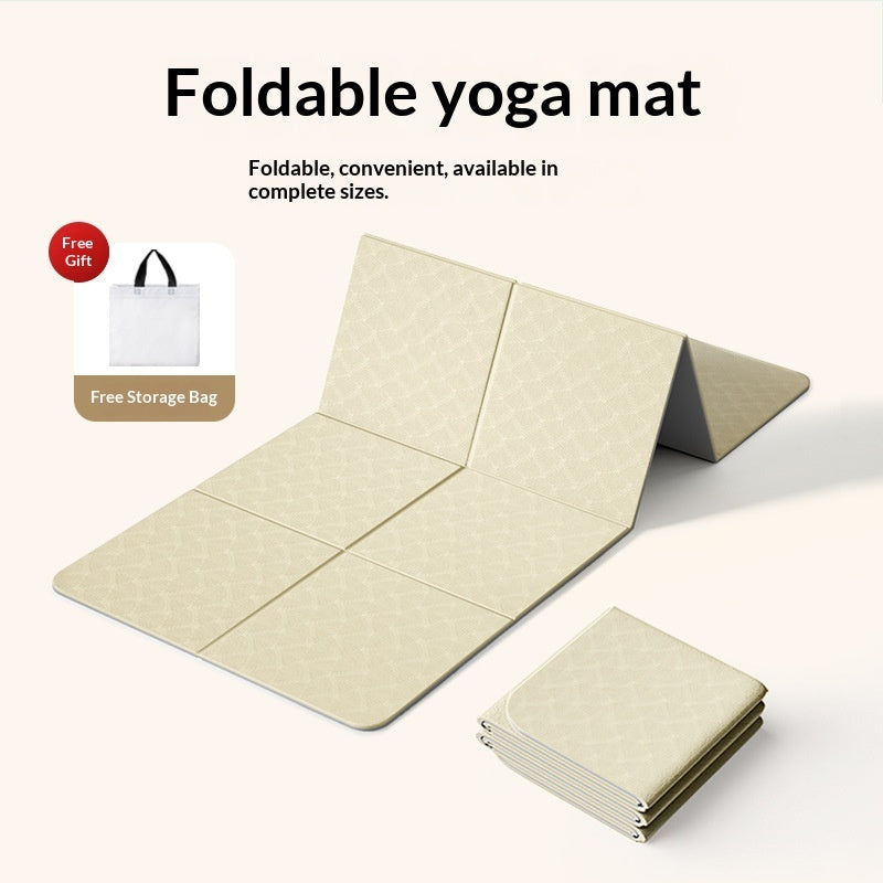 Esterilla de Yoga TPE Plegable DAILYRUN | Antideslizante y Gruesa