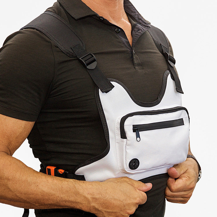 Bolsa Peto Fitness DAILYRUN | Chaleco Portaobjetos Running y Deporte
