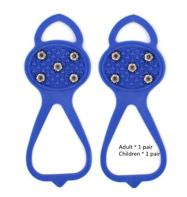 Crampones Antideslizantes para Nieve DAILYRUN | 5 Dientes Senderismo y Escalada