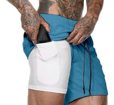 Shorts de Compresión con Bolsillo DAILYRUN | Secado Rápido Running Gym Tallas S-XXXL