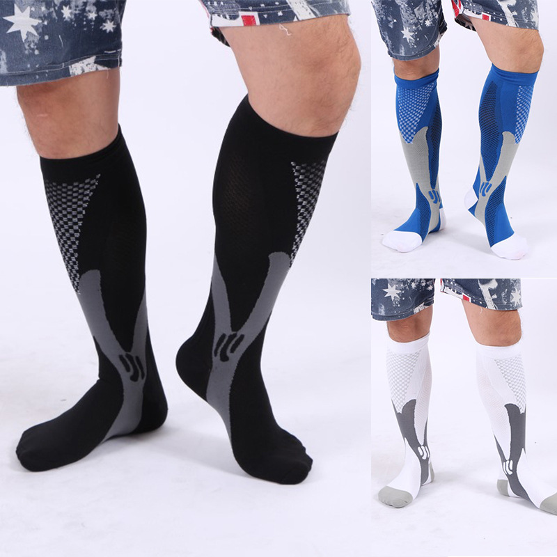 Calcetines de Compresión DAILYRUN | 20-30 mmHg para Running, Ciclismo y Uso Diario