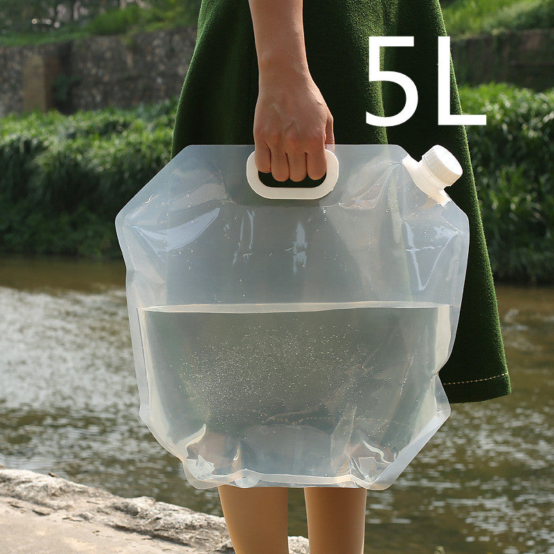 Bolsa de Agua Plegable para Camping y Senderismo — 5L y 10L