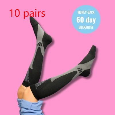 Calcetines de Compresión DAILYRUN | 20-30 mmHg para Running, Ciclismo y Uso Diario