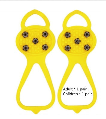 Crampones Antideslizantes para Nieve DAILYRUN | 5 Dientes Senderismo y Escalada
