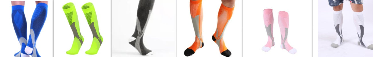 Calcetines de Compresión DAILYRUN | 20-30 mmHg para Running, Ciclismo y Uso Diario