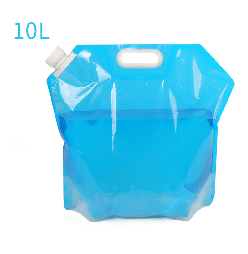 Bolsa de Agua Plegable para Camping y Senderismo — 5L y 10L