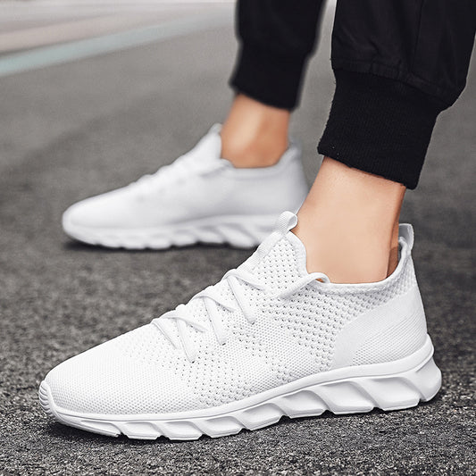 Zapatillas Deportivas Hombre Malla Transpirable — Ligeras y Secado Rápido