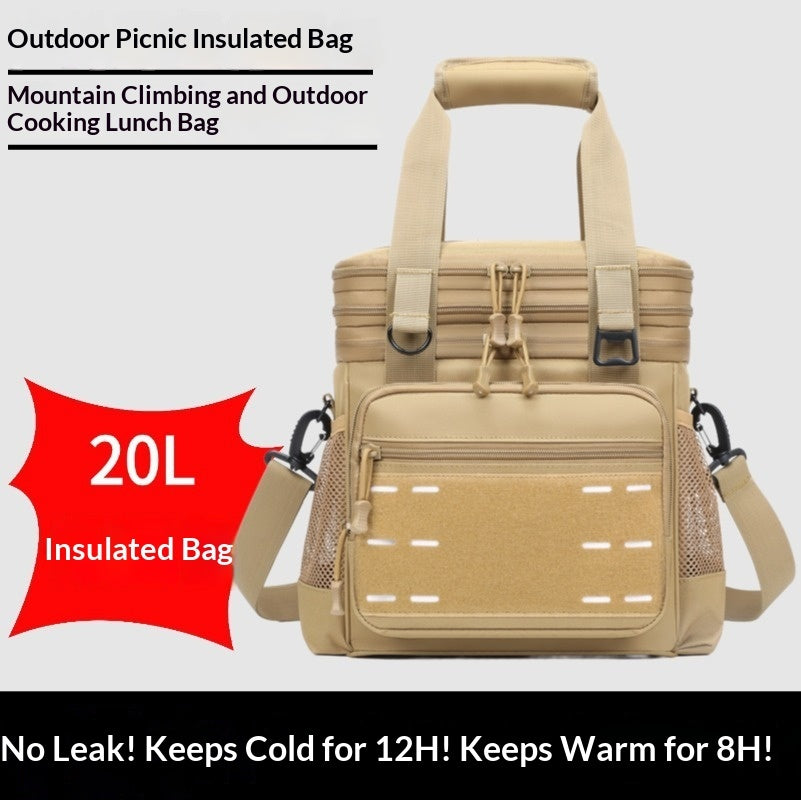 Bolsa Nevera Plegable Táctica DAILYRUN | Impermeable Camping y Outdoor