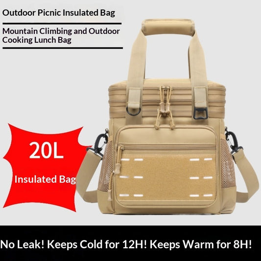 Bolsa Nevera Plegable Táctica DAILYRUN | Impermeable Camping y Outdoor