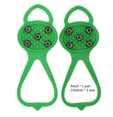 Crampones Antideslizantes para Nieve DAILYRUN | 5 Dientes Senderismo y Escalada