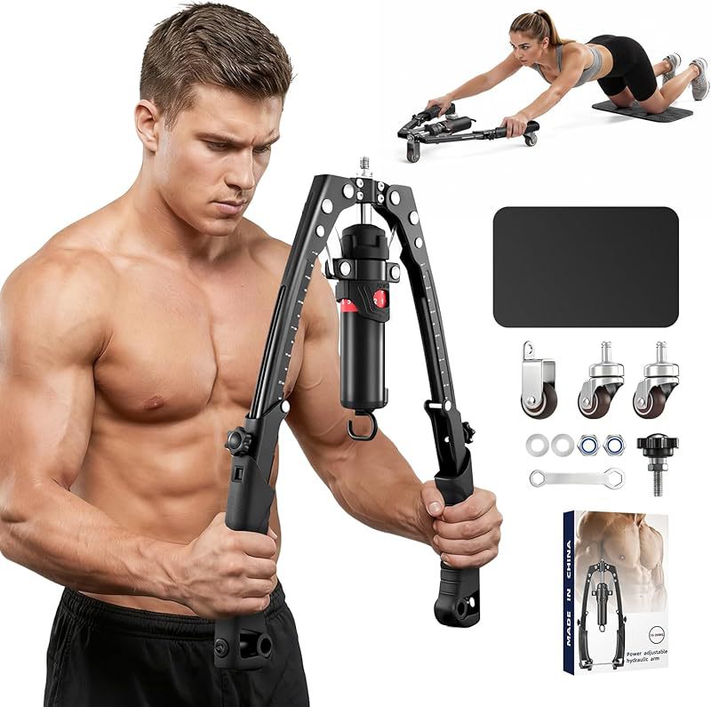 Entrenador de Fuerza de Brazos Hidráulico DAILYRUN | Resistencia Ajustable