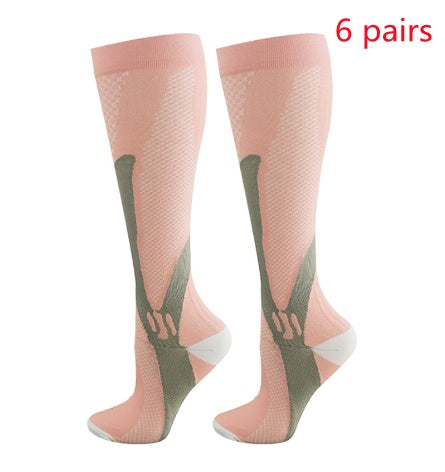 Calcetines de Compresión DAILYRUN | 20-30 mmHg para Running, Ciclismo y Uso Diario