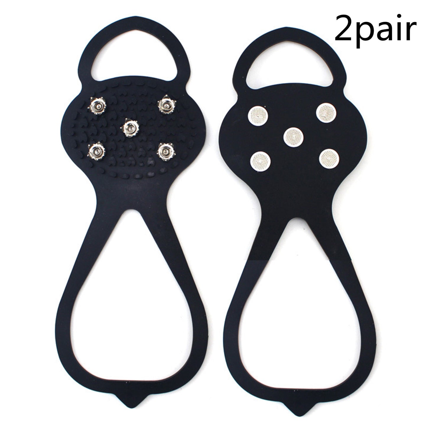 Crampones Antideslizantes para Nieve DAILYRUN | 5 Dientes Senderismo y Escalada