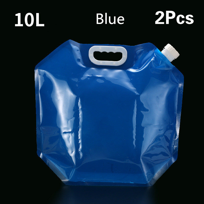 Bolsa de Agua Plegable para Camping y Senderismo — 5L y 10L