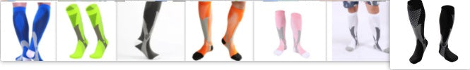 Calcetines de Compresión DAILYRUN | 20-30 mmHg para Running, Ciclismo y Uso Diario