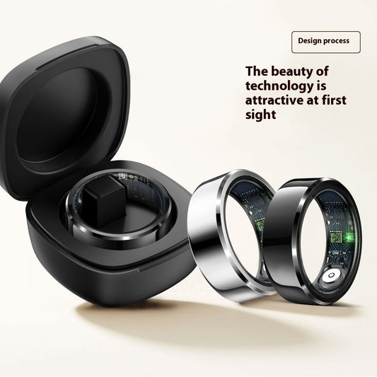 Anillo Inteligente R6 DAILYRUN | Monitor Salud, Sueño y Deporte | Bluetooth Impermeable