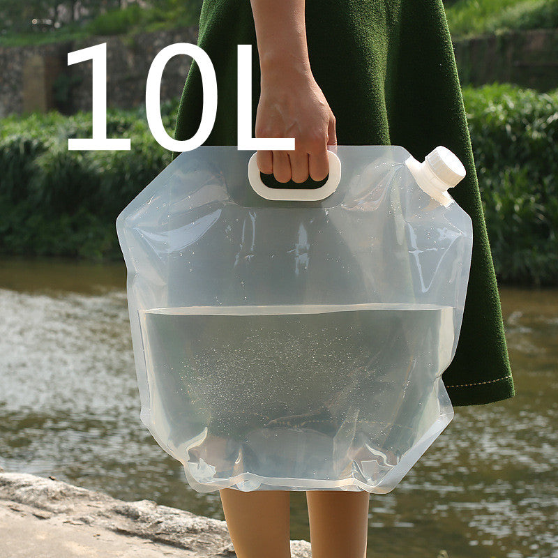 Bolsa de Agua Plegable para Camping y Senderismo — 5L y 10L