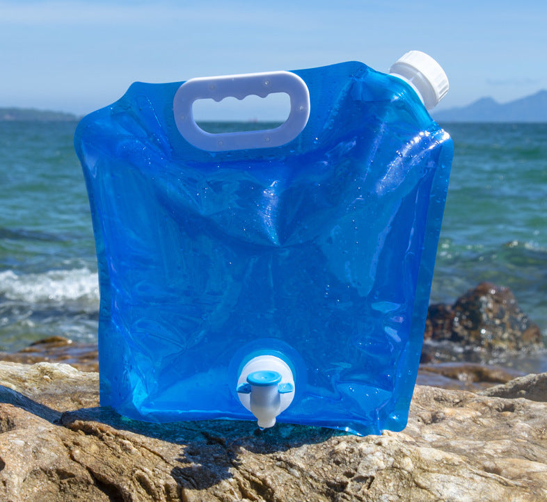 Bolsa de Agua Plegable para Camping y Senderismo — 5L y 10L