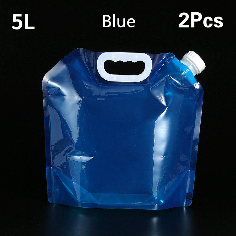 Bolsa de Agua Plegable para Camping y Senderismo — 5L y 10L